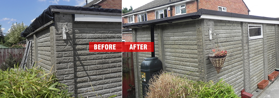 garage roof replacement