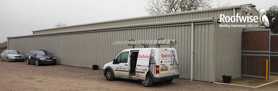 Building wall cladding installed in Leicestershire